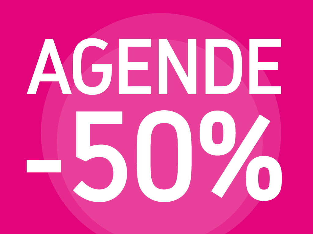 Sconto 50% agende e planning 2019
